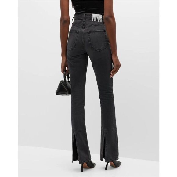 MOTHER SNACKS! NWT High Waist Wedge Slit Heel Jeans in Mouthwatering Size 29 - Picture 8 of 12